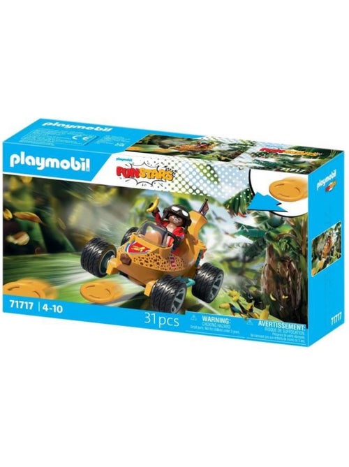 Playmobil 71717 kart banane, funstars, 31 pièces, dès 4 ans - Kiabi