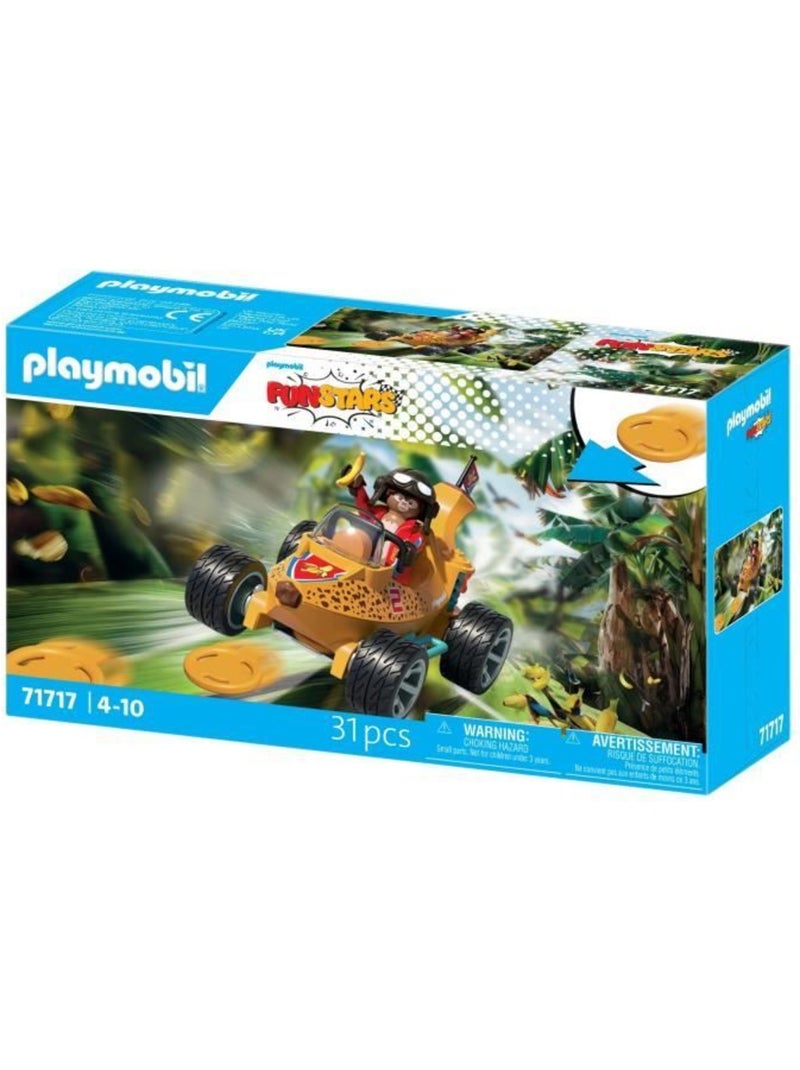 Playmobil 71717 kart banane, funstars, 31 pièces, dès 4 ans N/A - Kiabi