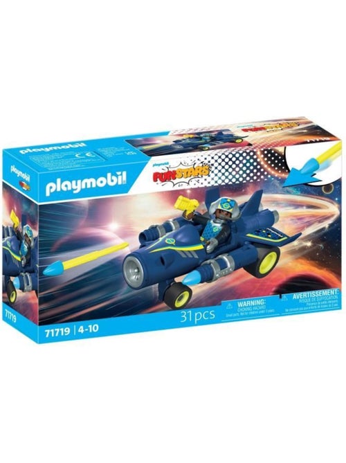 Playmobil 71719 kart vaisseau spatial, funstars, 31 pièces, dès 4 ans - Kiabi