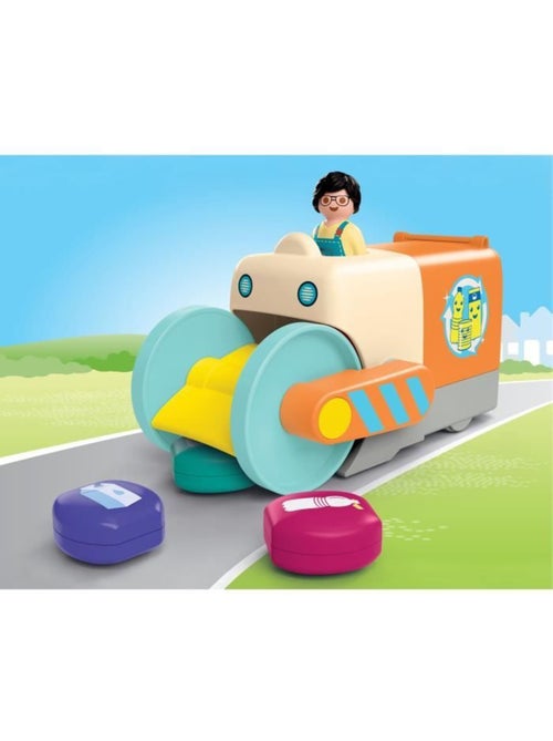 Playmobil 71774 camion de collecte de déchets, playmobil junior, 5 pièces, dès 12 mois - Kiabi