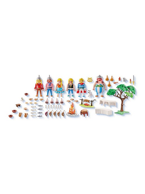 Playmobil 71827 - Astérix - Le banquet village personnages - Dès 5 ans - Kiabi