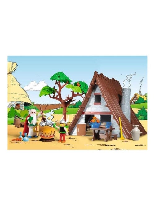 Playmobil 71828  - Astérix - Hutte d'Astérix avec Panoramix -  Dès 5 ans - Kiabi