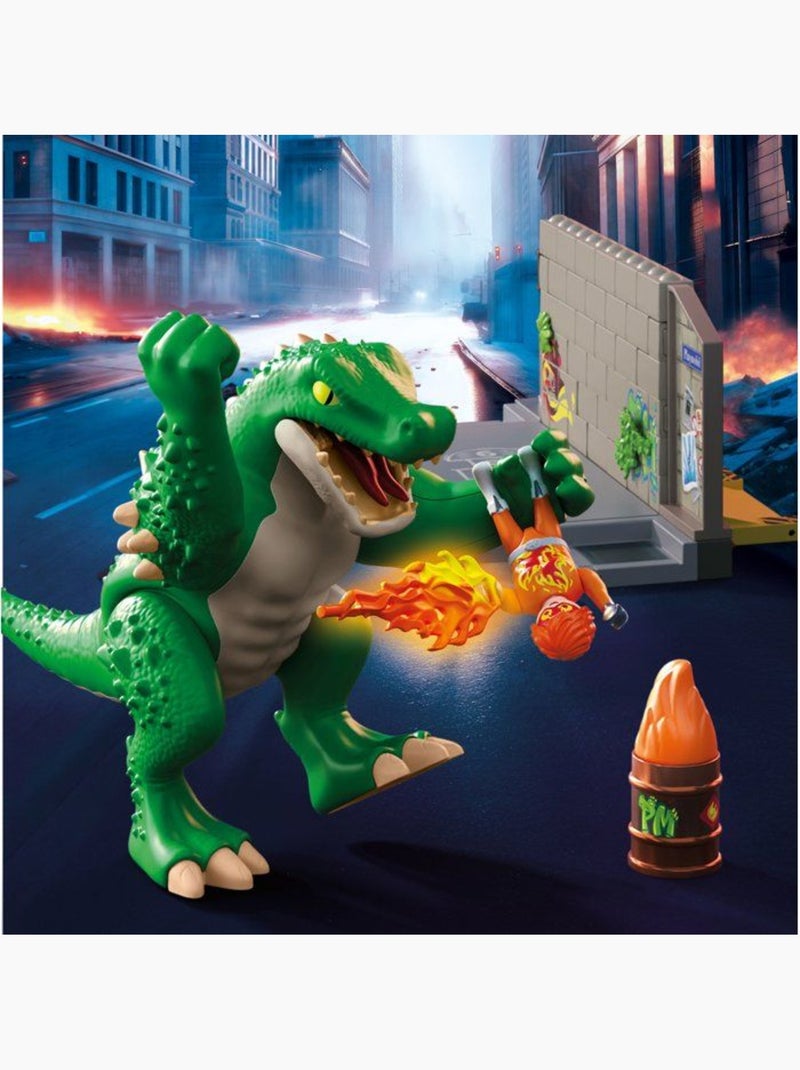 Playmobil 71831 - super héros vs le lézard géant N/A - Kiabi