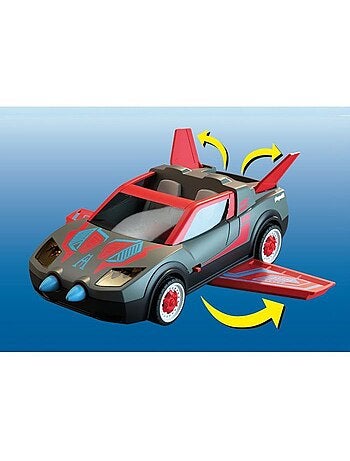 Playmobil 71832 véhicule multifonction de super-héros, super heroes, 70 pièces, dès 4 ans