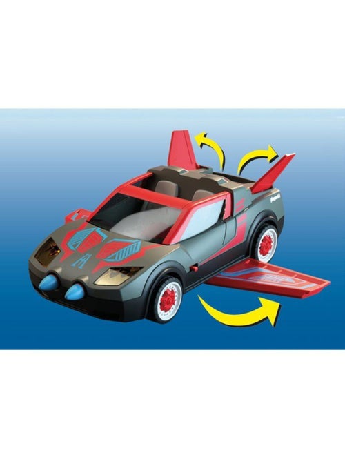 Playmobil 71832 véhicule multifonction de super-héros, super heroes, 70 pièces, dès 4 ans - Kiabi