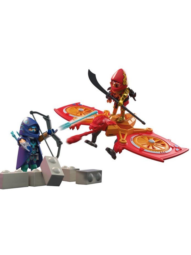 Playmobil 71833 - héros et son drone vs ninja N/A - Kiabi