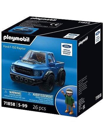 Playmobil 71858 - véhicule f150 raptor ford