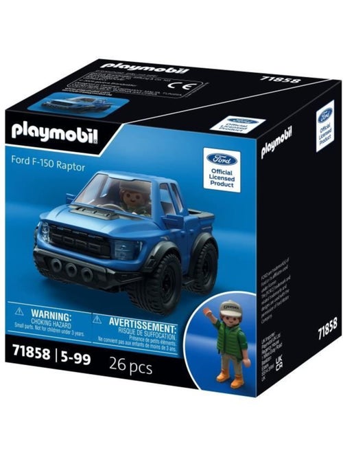 Playmobil 71858 - véhicule f150 raptor ford - Kiabi