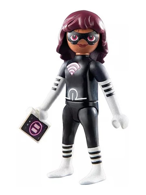 Playmobil 71866 lady wifi, miraculous personnage du dessin animé, 5 pièces, dès 4 ans - Kiabi
