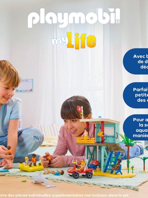 Playmobil 71905 - My Life - Scooter des mers et banane tractée - Jouet à partir de 4 ans - Kiabi