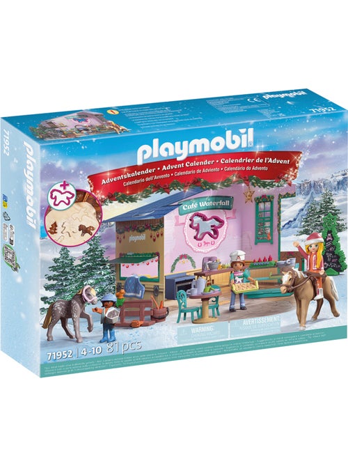 Playmobil 71952 - calendrier de l'avent pâtisserie de noël - Kiabi