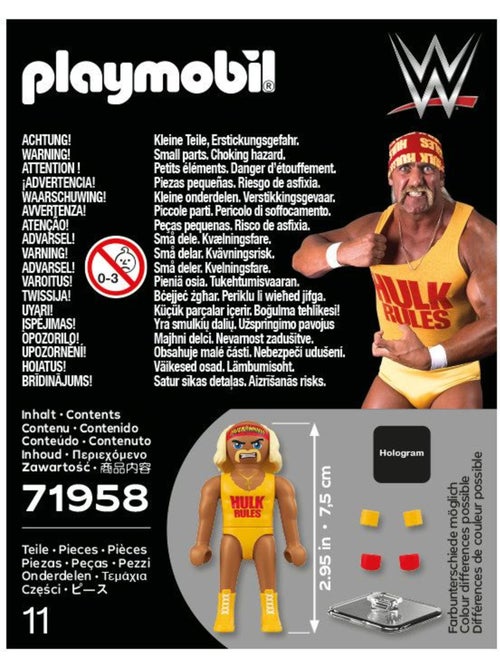 Playmobil 71958 wwe hulk hogan - Kiabi