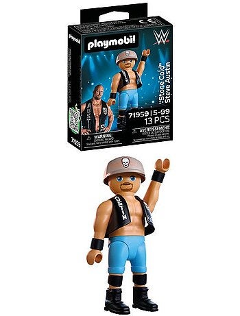 Playmobil 71959 wwe « stone cold » steve austin