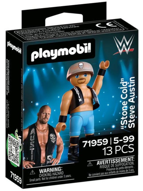 Playmobil 71959 wwe « stone cold » steve austin - Kiabi