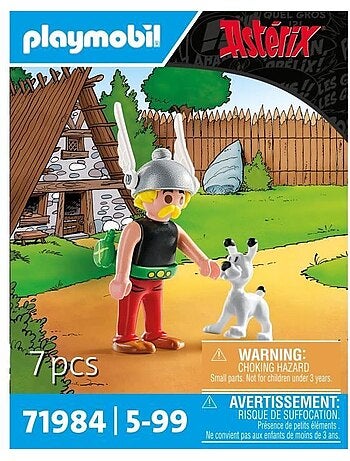 Playmobil 71984 astérix & idéfix, astérix, personnages de la bd, dès 5 ans