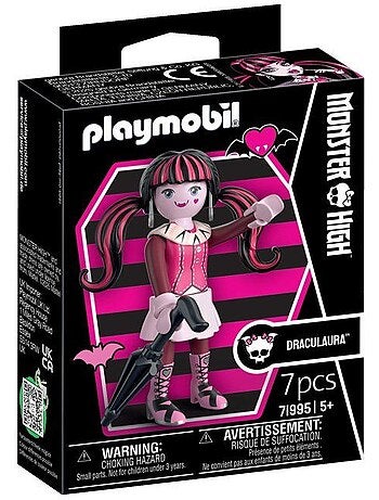 Playmobil 71995 monster high draculaura, dès 4 ans