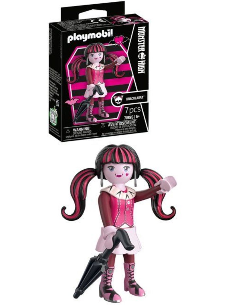 Playmobil 71995 monster high draculaura, dès 4 ans N/A - Kiabi