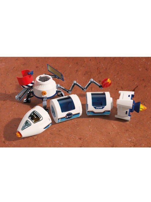 Playmobil 72011 fusée d'exploration sur mars de l'esa, l'espace, 71 pièces, dès 4 ans - Kiabi