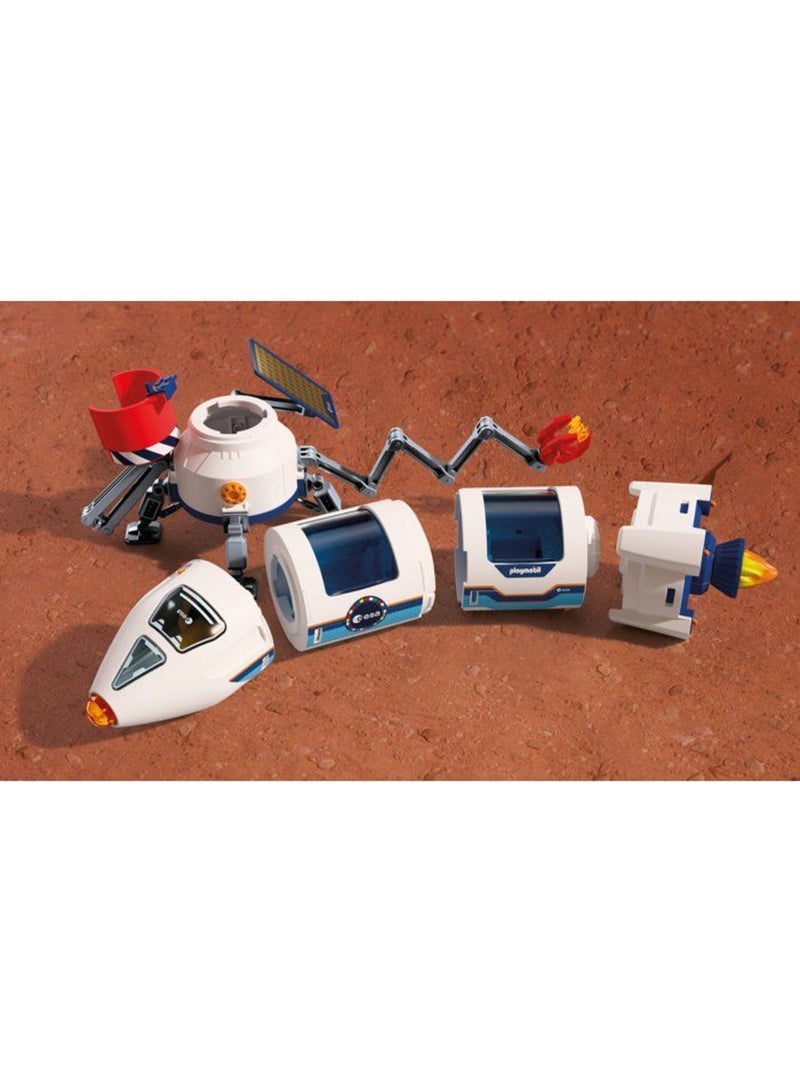 Playmobil 72011 fusée d'exploration sur mars de l'esa, l'espace, 71 pièces, dès 4 ans N/A - Kiabi
