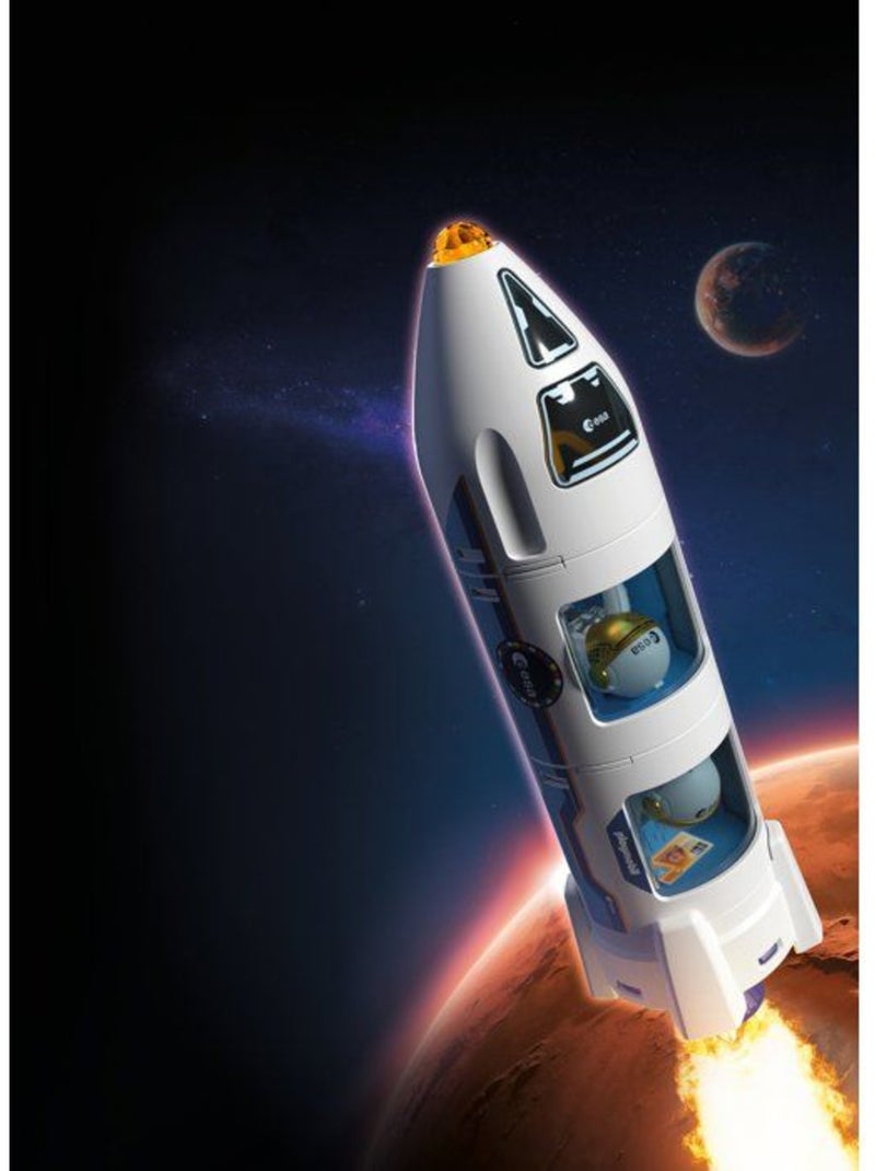 Playmobil 72011 fusée d'exploration sur mars de l'esa, l'espace, 71 pièces, dès 4 ans N/A - Kiabi
