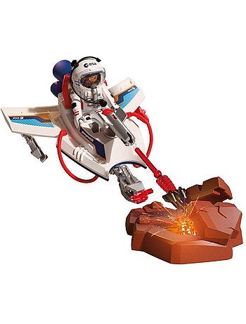 Playmobil 72013 vaisseau spatial de l'esa, l'espace, 48 pièces, dès 4 ans
