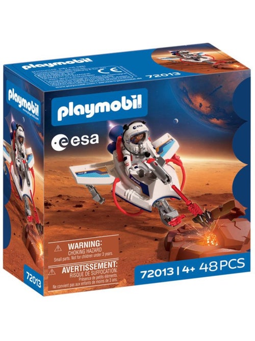 Playmobil 72013 vaisseau spatial de l'esa, l'espace, 48 pièces, dès 4 ans - Kiabi