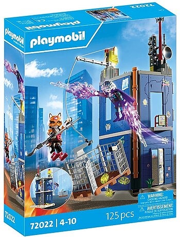 Playmobil 72022 - duel à la tour des héros