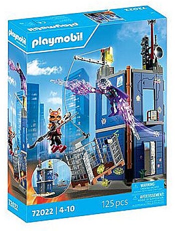 Playmobil 72022 - duel à la tour des héros