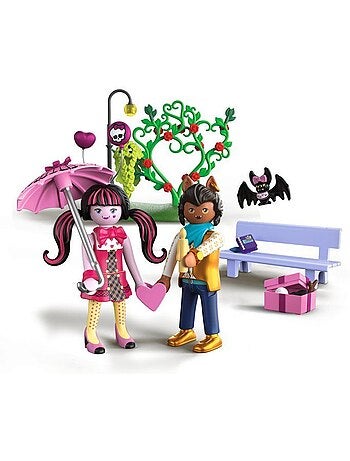 Playmobil 72043 monster high : rendez-vous de la saint-valentin