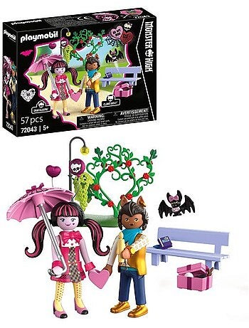 Playmobil 72043 monster high : rendez-vous de la saint-valentin