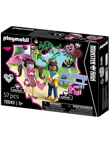 Playmobil 72043 monster high : rendez-vous de la saint-valentin
