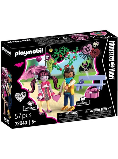 Playmobil 72043 monster high : rendez-vous de la saint-valentin - Kiabi