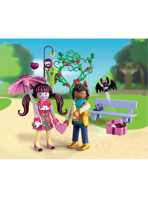 Playmobil 72043 monster high : rendez-vous de la saint-valentin - Kiabi