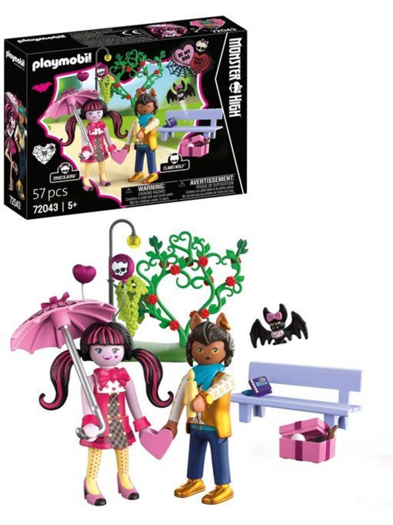 Playmobil 72043 monster high : rendez-vous de la saint-valentin N/A - Kiabi