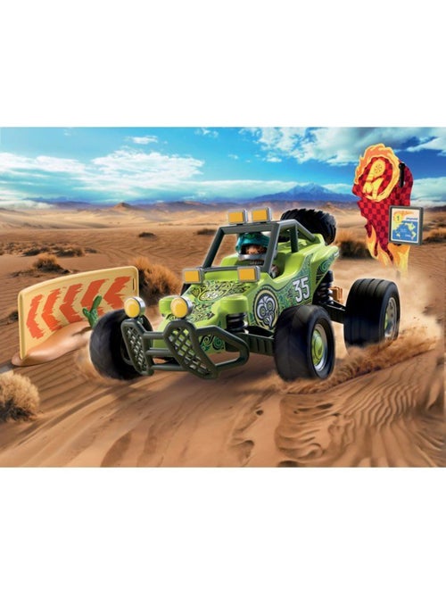 Playmobil 72063 véhicule tout-terrain, véhicule de course, 50 pièces, dès 4 ans - Kiabi