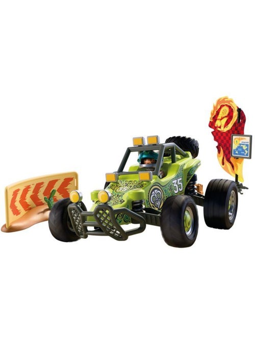 Playmobil 72063 véhicule tout-terrain, véhicule de course, 50 pièces, dès 4 ans - Kiabi