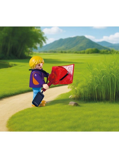 Playmobil 72072 zoo : gardien de zoo et véhicule - Kiabi