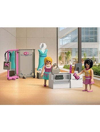 Playmobil 72081 boutique de mode, my life le shopping, 76 pièces, dès 4 ans