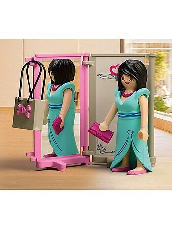 Playmobil 72081 boutique de mode, my life le shopping, 76 pièces, dès 4 ans