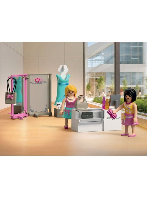 Playmobil 72081 boutique de mode, my life le shopping, 76 pièces, dès 4 ans - Kiabi