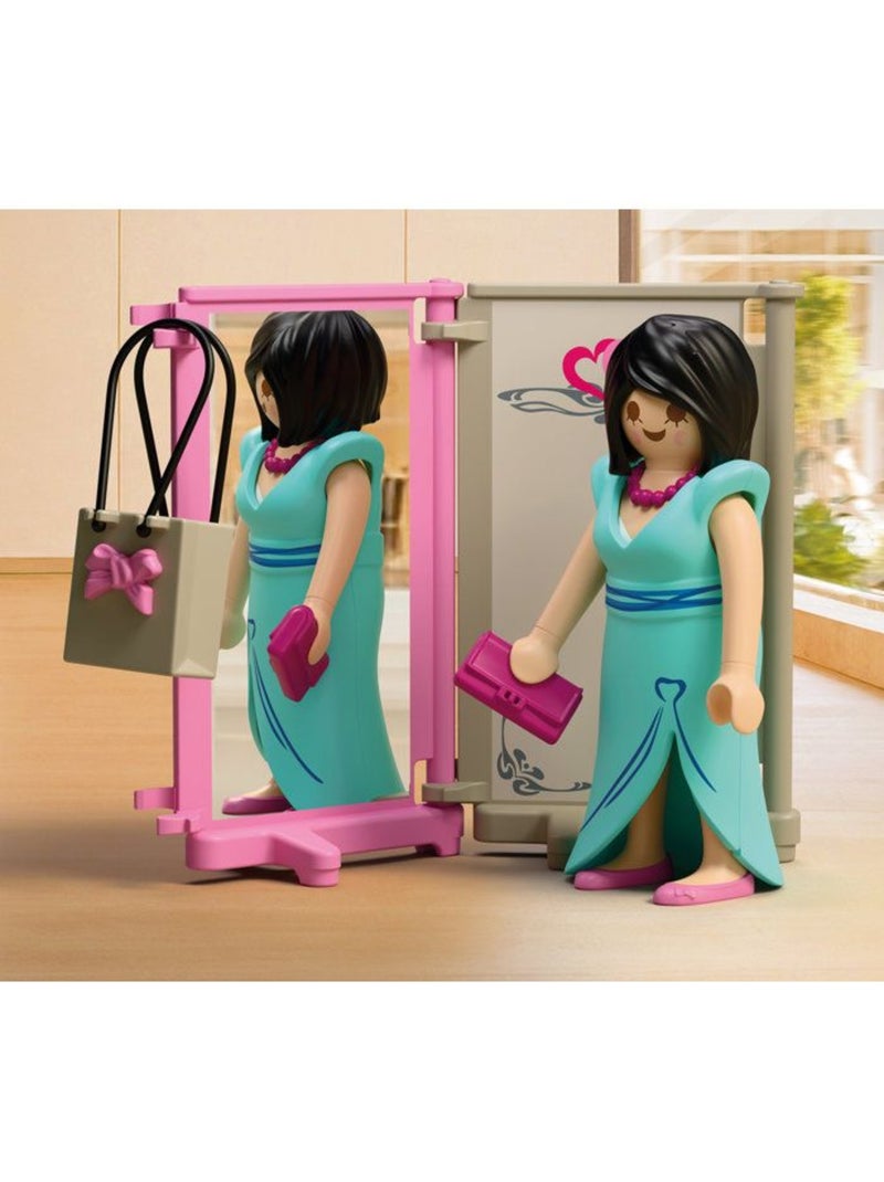 Playmobil 72081 boutique de mode, my life le shopping, 76 pièces, dès 4 ans N/A - Kiabi