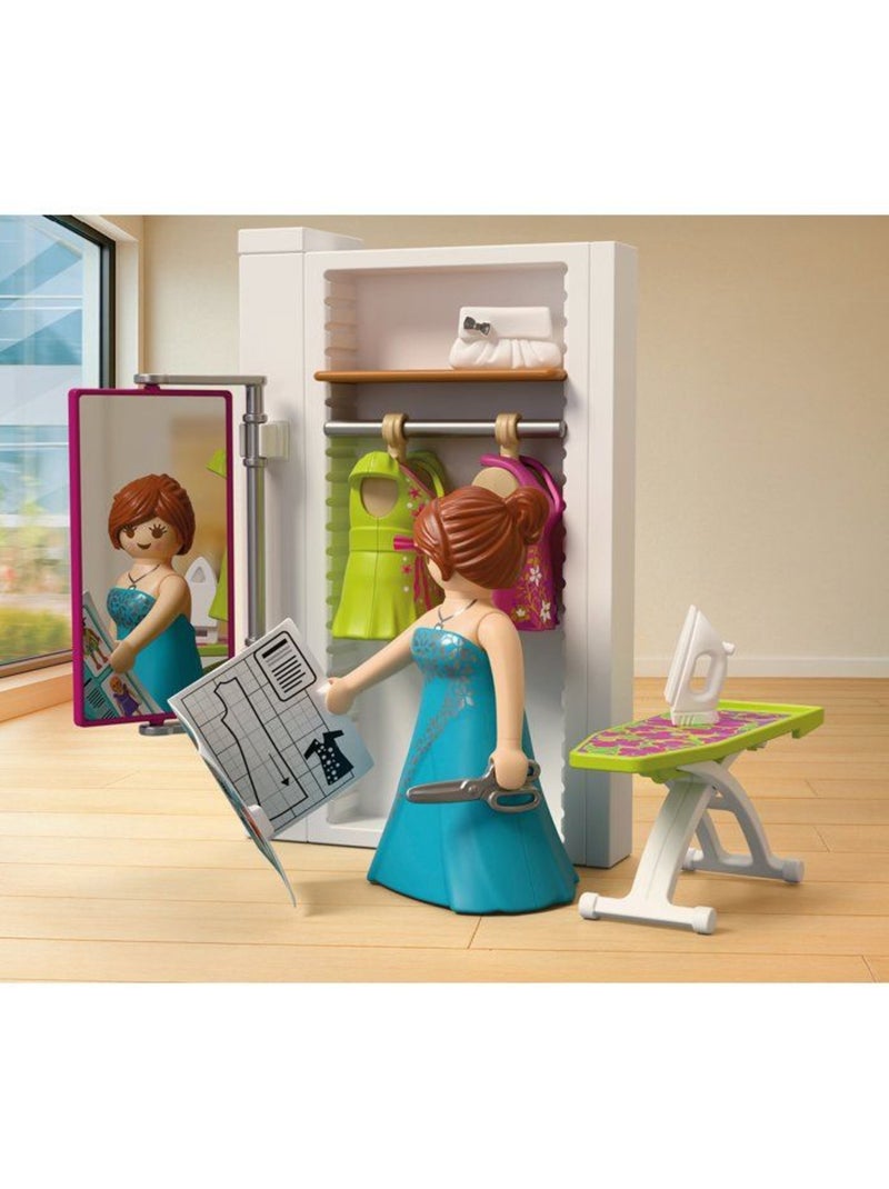 Playmobil 72082 atelier de stylisme, my life le shopping, 64 pièces, dès 4 ans N/A - Kiabi