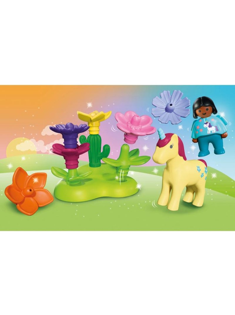 Playmobil 72087 jardin des licornes, playmobil junior, dès 12 mois N/A - Kiabi