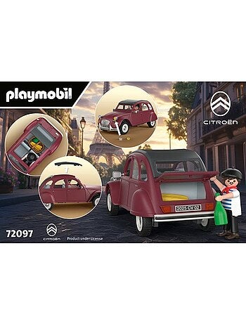Playmobil 72097 - 2 CV Décapotable Citroën