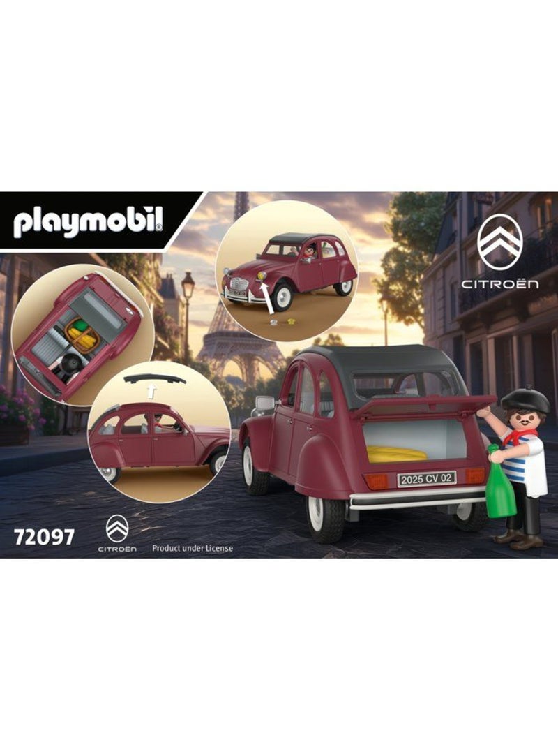 Playmobil 72097 - 2 CV Décapotable Citroën N/A - Kiabi