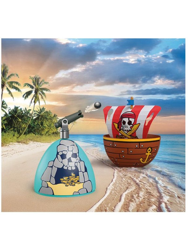 Playmobil 72100 œuf 2en1 : l'île aux pirates, les pirates, 34 pièces, cadeau à pâques, dès 4 ans N/A - Kiabi