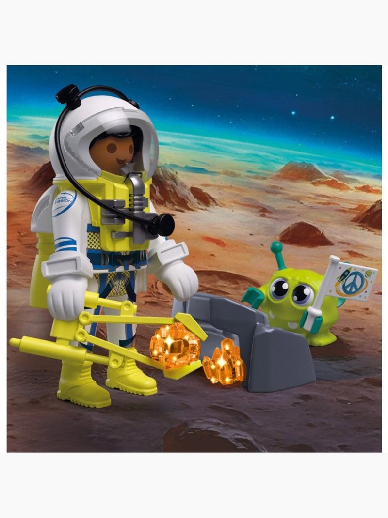 Playmobil 72103 œuf 2en1 mission espace, l'espace, 39 pièces, cadeau à pâques, dès 4 ans N/A - Kiabi