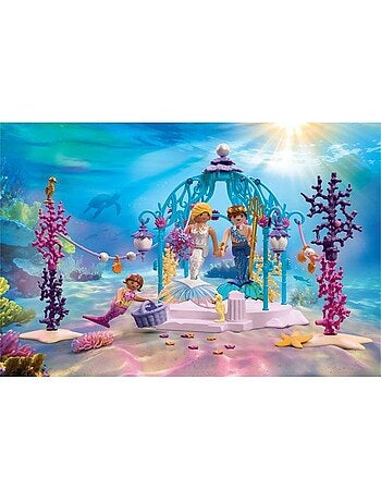 Playmobil 72104 mariage des sirènes, princesses fantasy & magic, 99 pièces, dès 4 ans