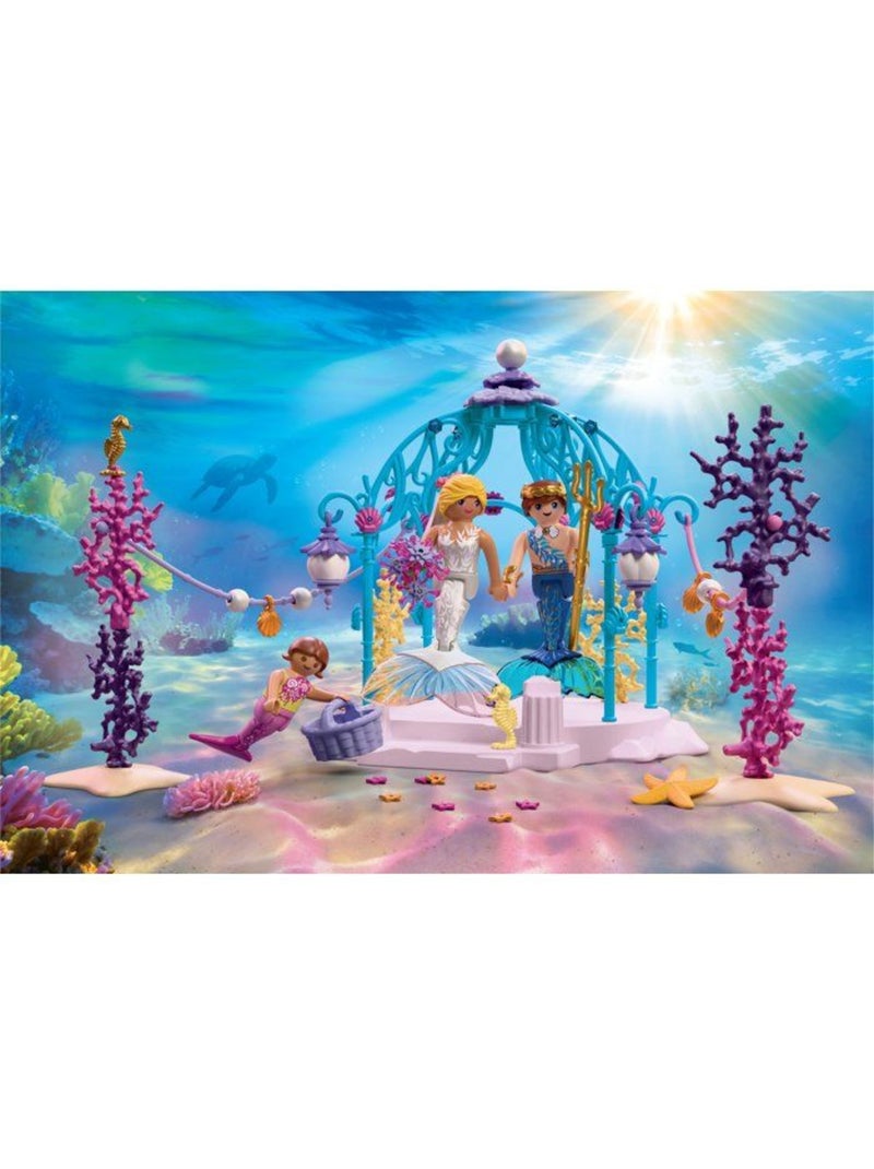 Playmobil 72104 mariage des sirènes, princesses fantasy & magic, 99 pièces, dès 4 ans N/A - Kiabi
