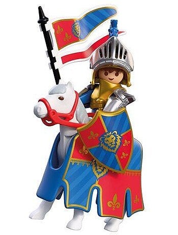 Playmobil 72119 chef des chevaliers du lion, adventure les chevaliers, 16 pièces, dès 4 ans